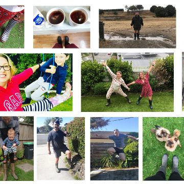 Supporting Gumboot day