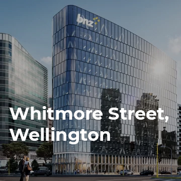 ENGEO NZ provided geotechnical services to the NZSEE 1 Whitmore Street building in Wellington a 2024 John Hollings Seismic Resilience in Practice Award winner